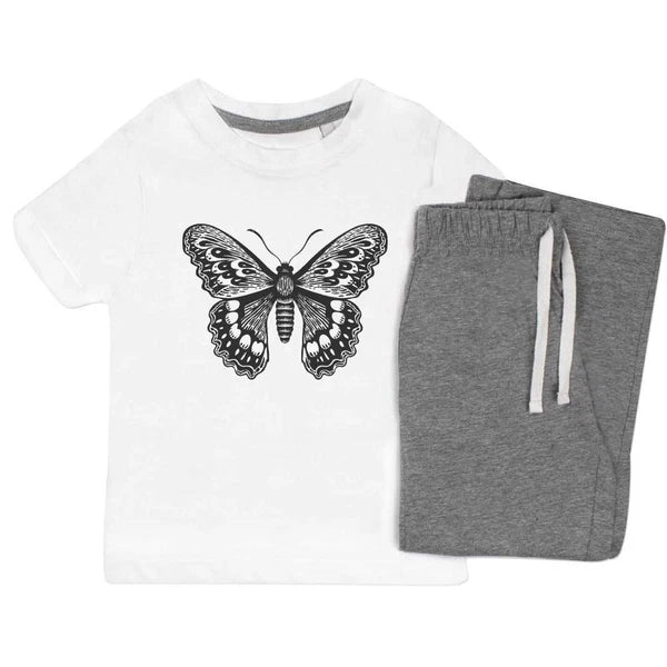 'moth' Kids Nightwear / Pyjama Set (KP042625)