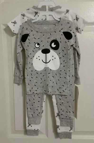 NEW Carter's 4 Piece Puppy Dog 100% Cotton PJs Size 18 Mo 24 Mo NEW Infant Baby