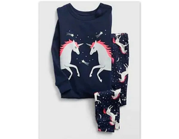 NEW BABY GAP UNICORN PAJAMAS SLEEP SET 2T  3T