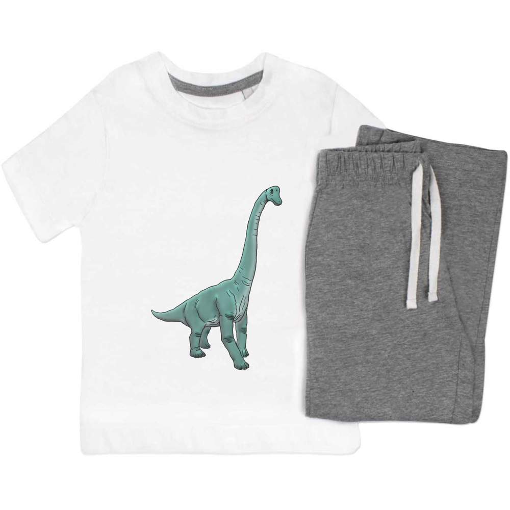 'Brachiosaurus' Kids Nightwear / Pyjama Set (KP028655)