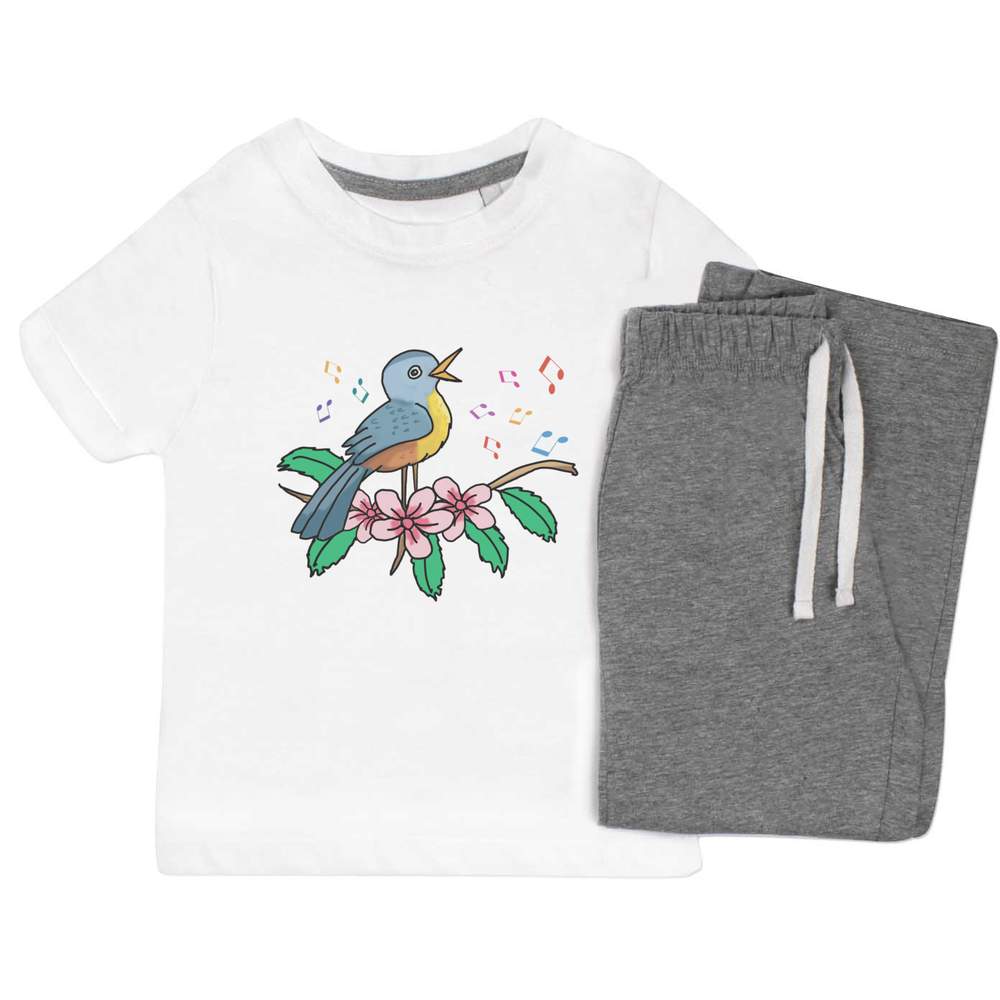 'Songbird' Kids Nightwear / Pyjama Set (KP045068)