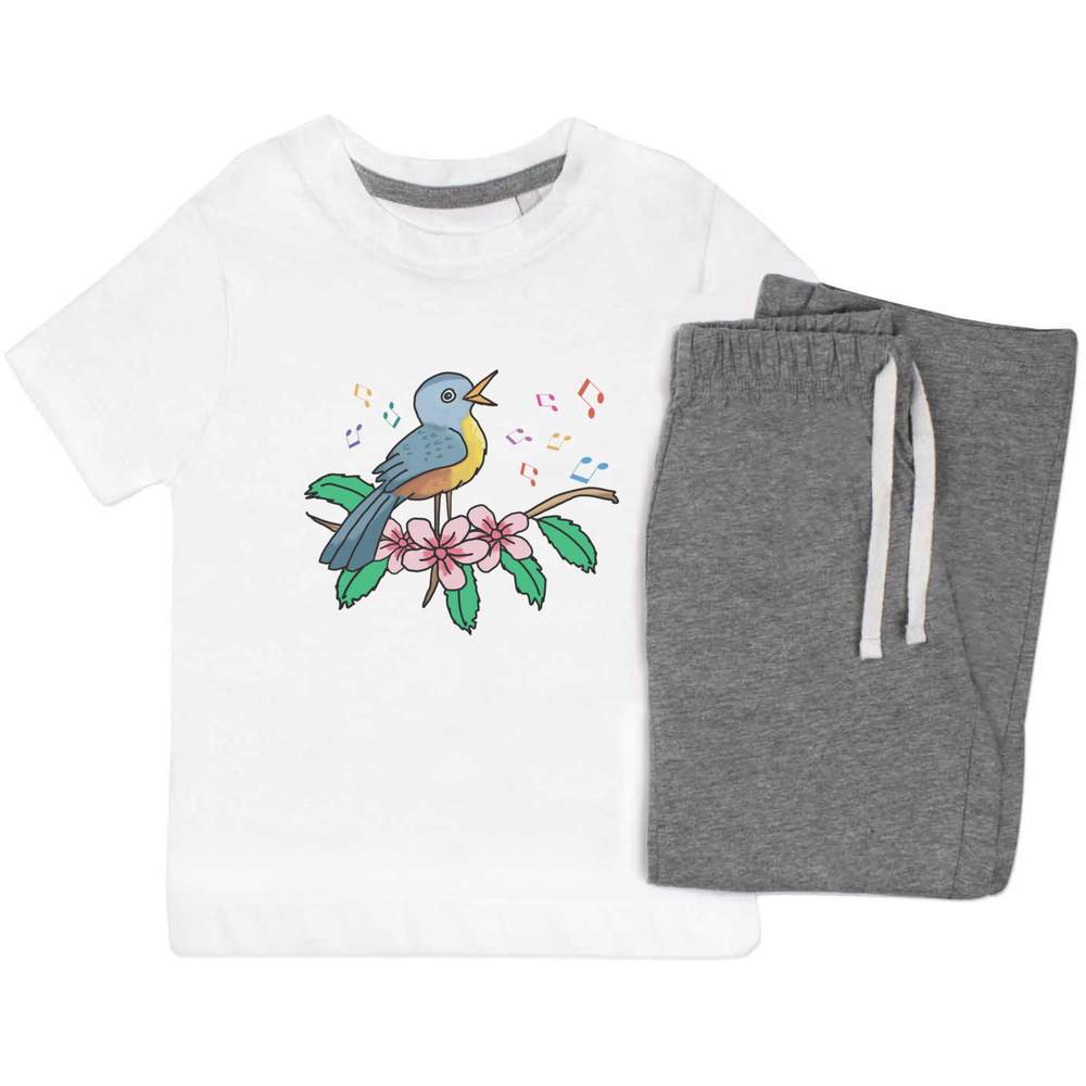'Songbird' Kids Nightwear / Pyjama Set (KP045068)