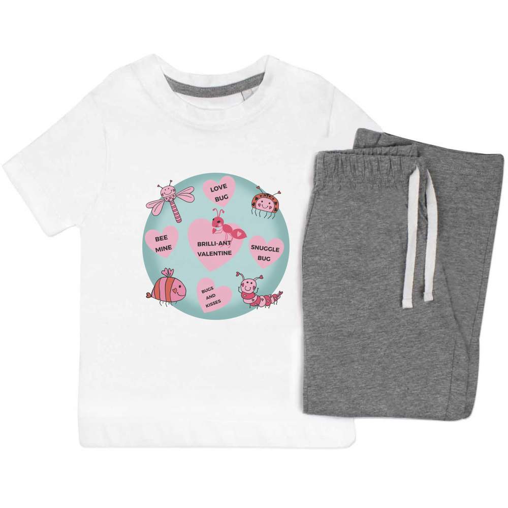 'Love Bugs' Kids Nightwear / Pyjama Set (KP052302)