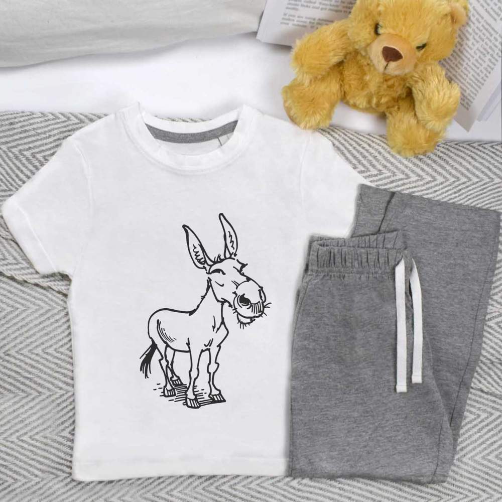 'Donkey' Kids Nightwear / Pyjama Set (KP034332)