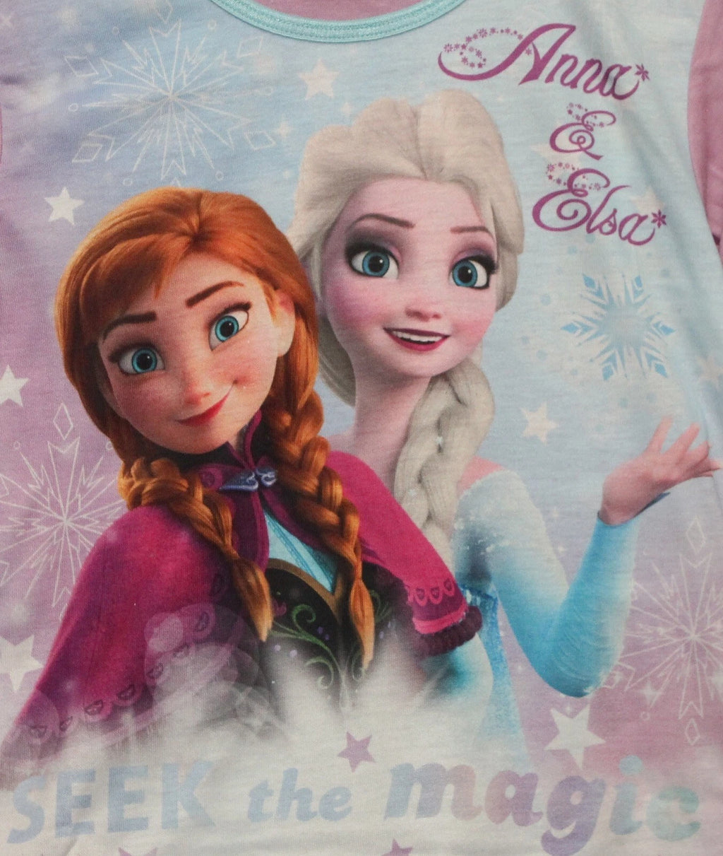 FROZEN Girl's DISNEY Pyjamas / Anna & Elsa PJs Sizes 18 Months - 5 Years