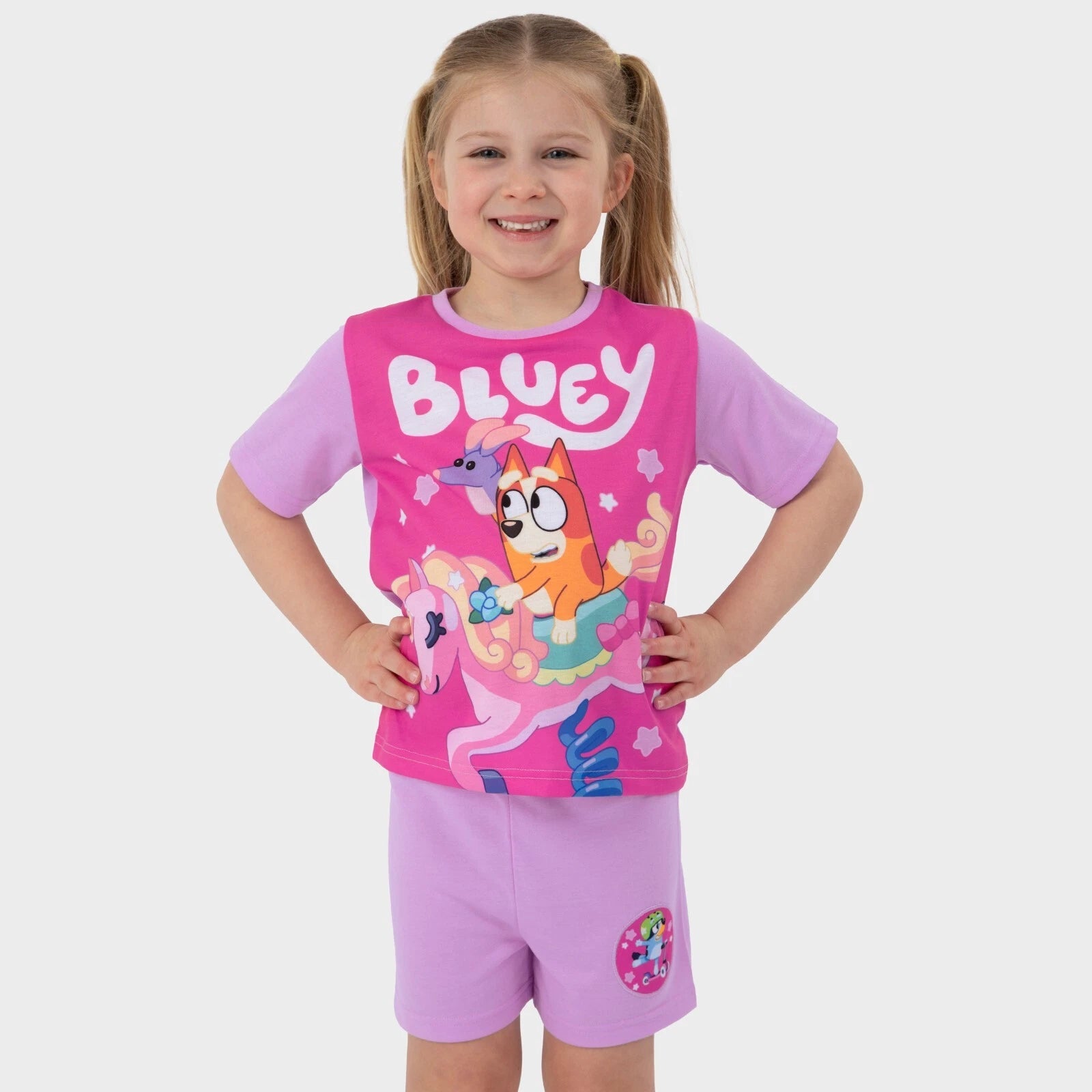Bluey And Bingo Pyjamas | Bluey Short Pyjamas For Girls | Kids Short Pjs