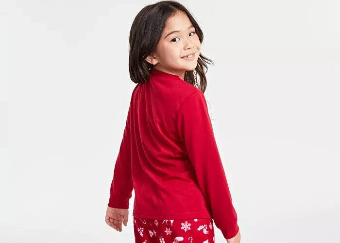 Family Pajamas Matching Kids Mix It Merry & Bright Pajama Top ONLY