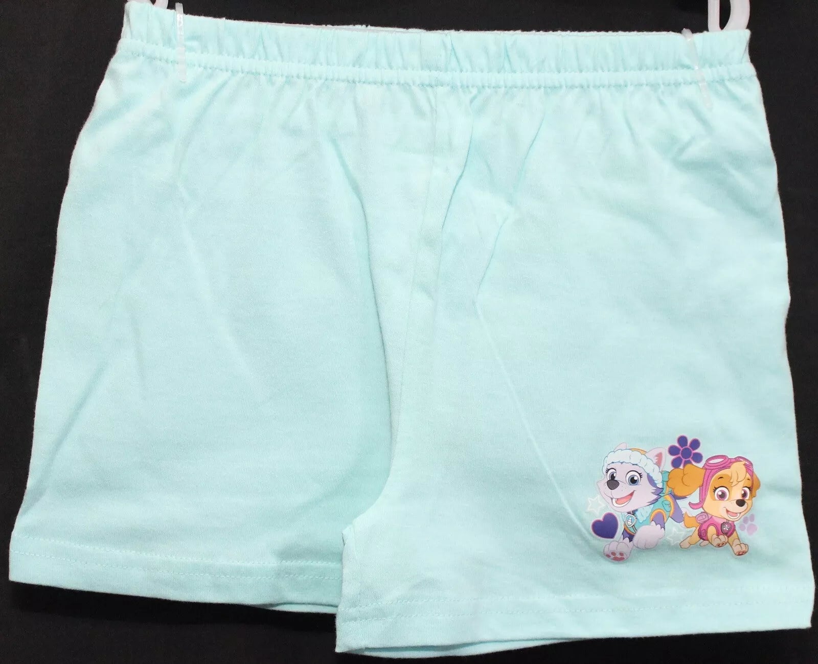 PAW PATROL Girls Pink & Mint Short Pyjamas/ Summer/ Shorty PJs Sizes 1.5-5 Years