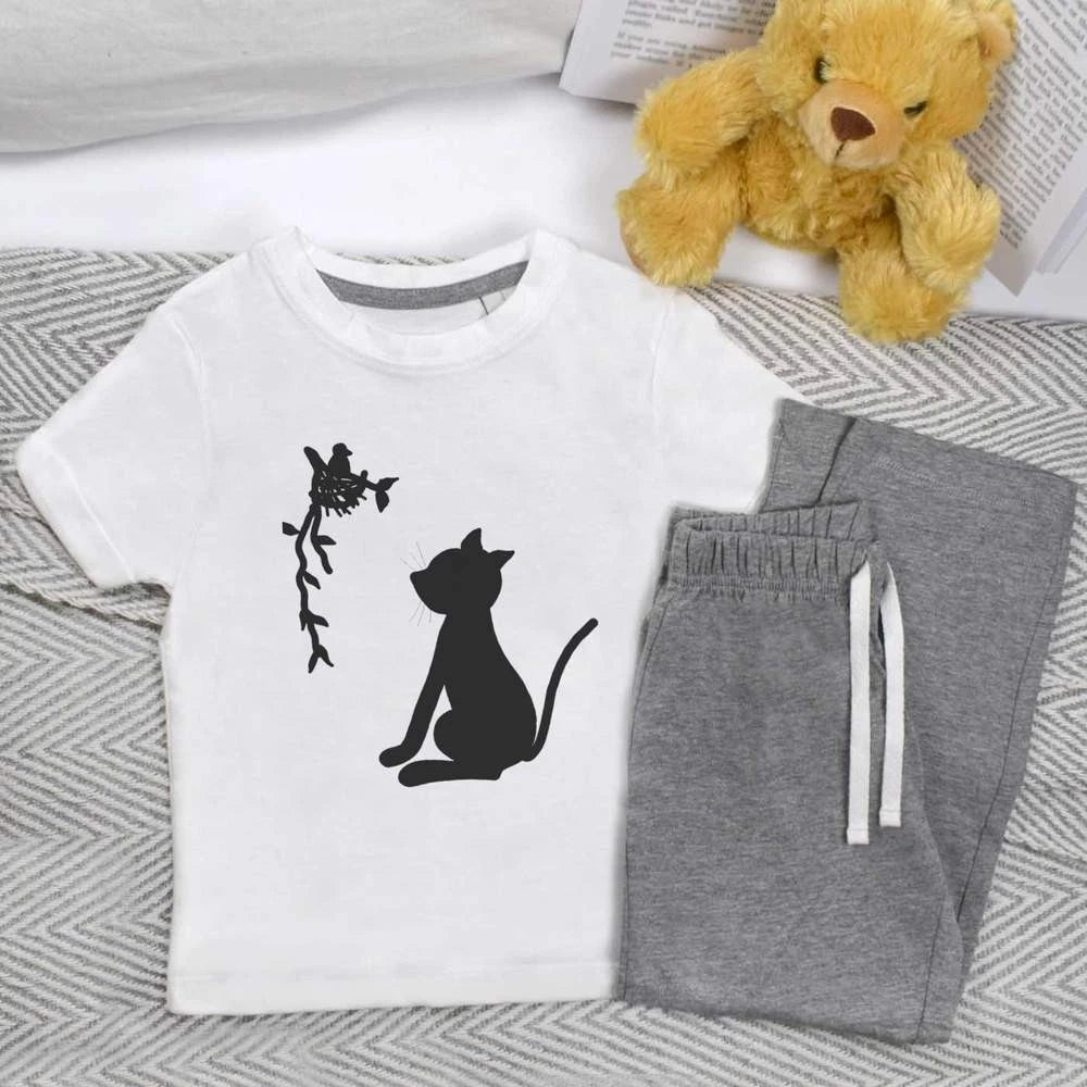 'An Unlikely Friendship ' Kids Nightwear / Pyjama Set (KP052153)