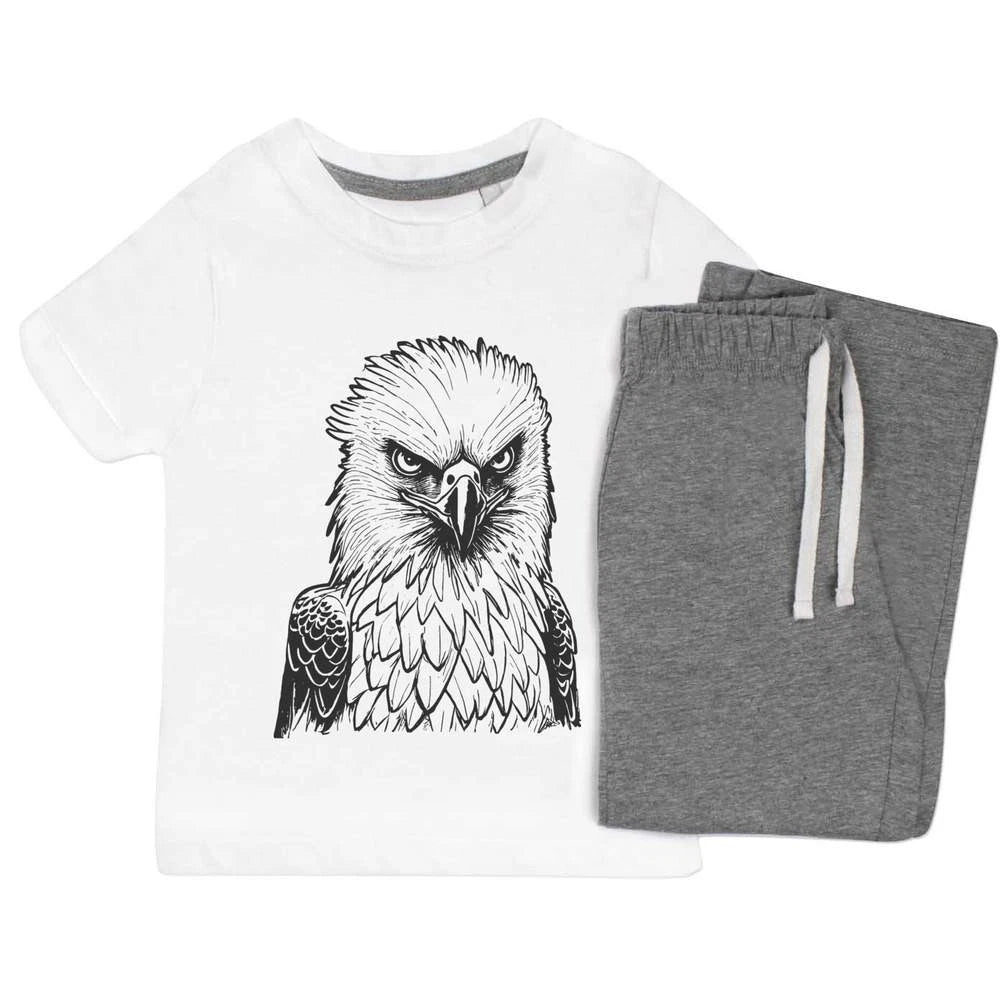 'Philippine Eagle' Kids Nightwear / Pyjama Set (KP048242)