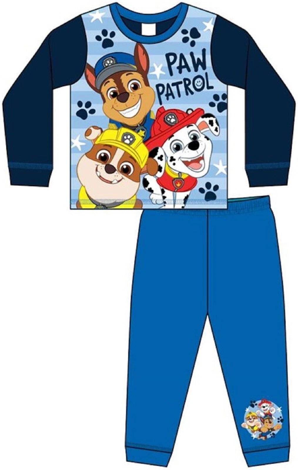 PAW PATROL Boy's Pyjamas/ RUBBLE, CHASE & MARSHALL PJs Sizes 18 months-5 years