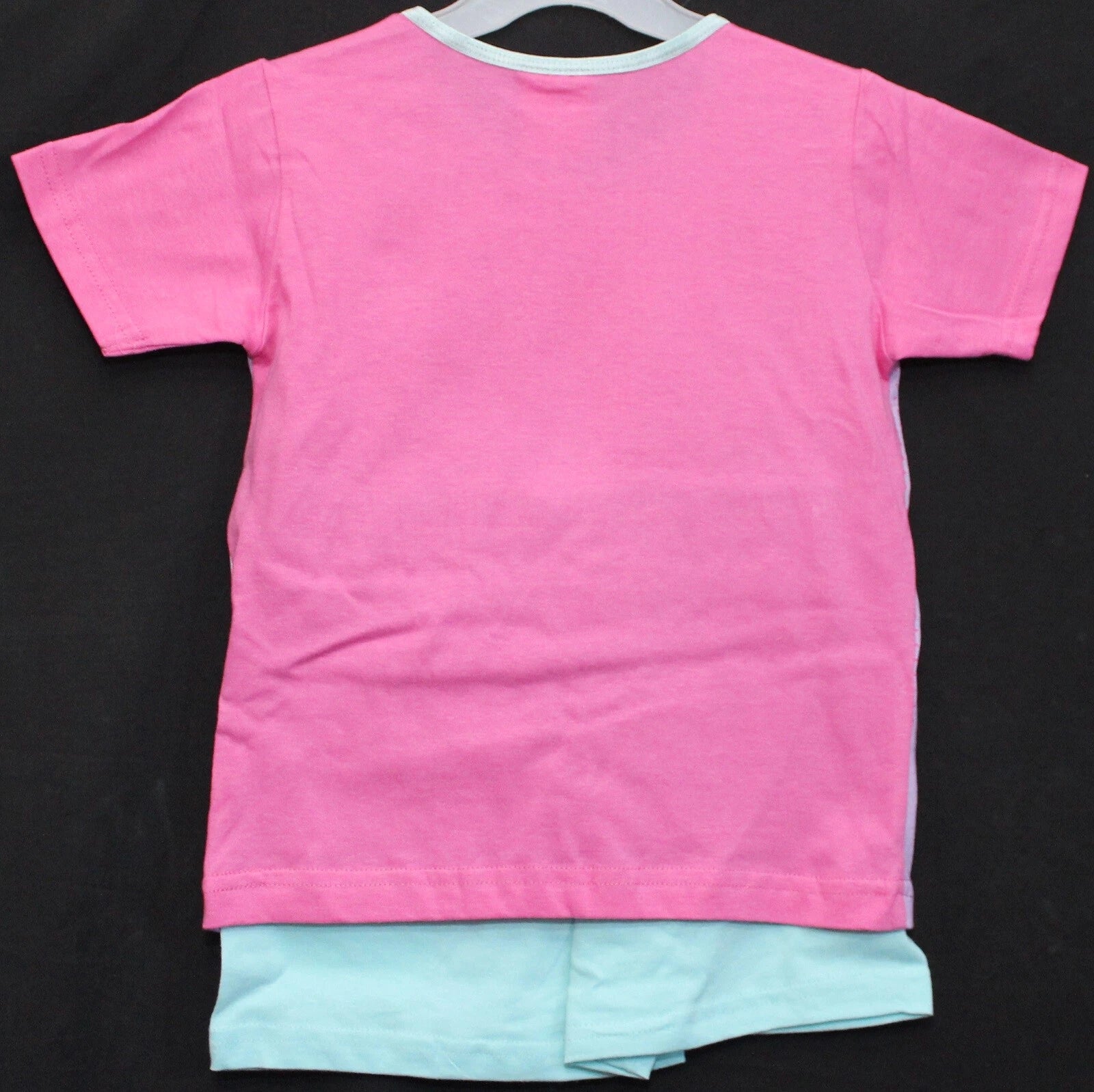 PAW PATROL Girls Pink & Mint Short Pyjamas/ Summer/ Shorty PJs Sizes 1.5-5 Years