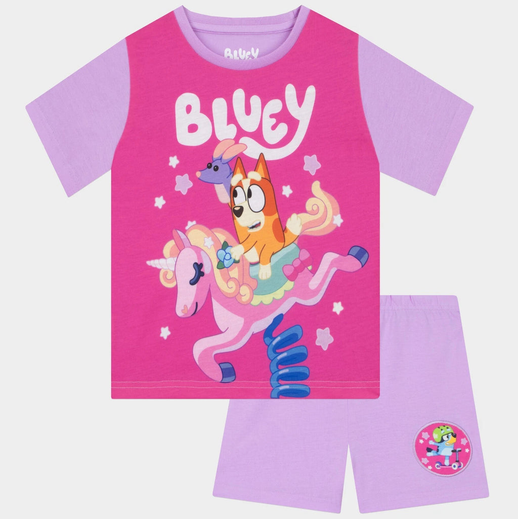 Bluey And Bingo Pyjamas | Bluey Short Pyjamas For Girls | Kids Short Pjs