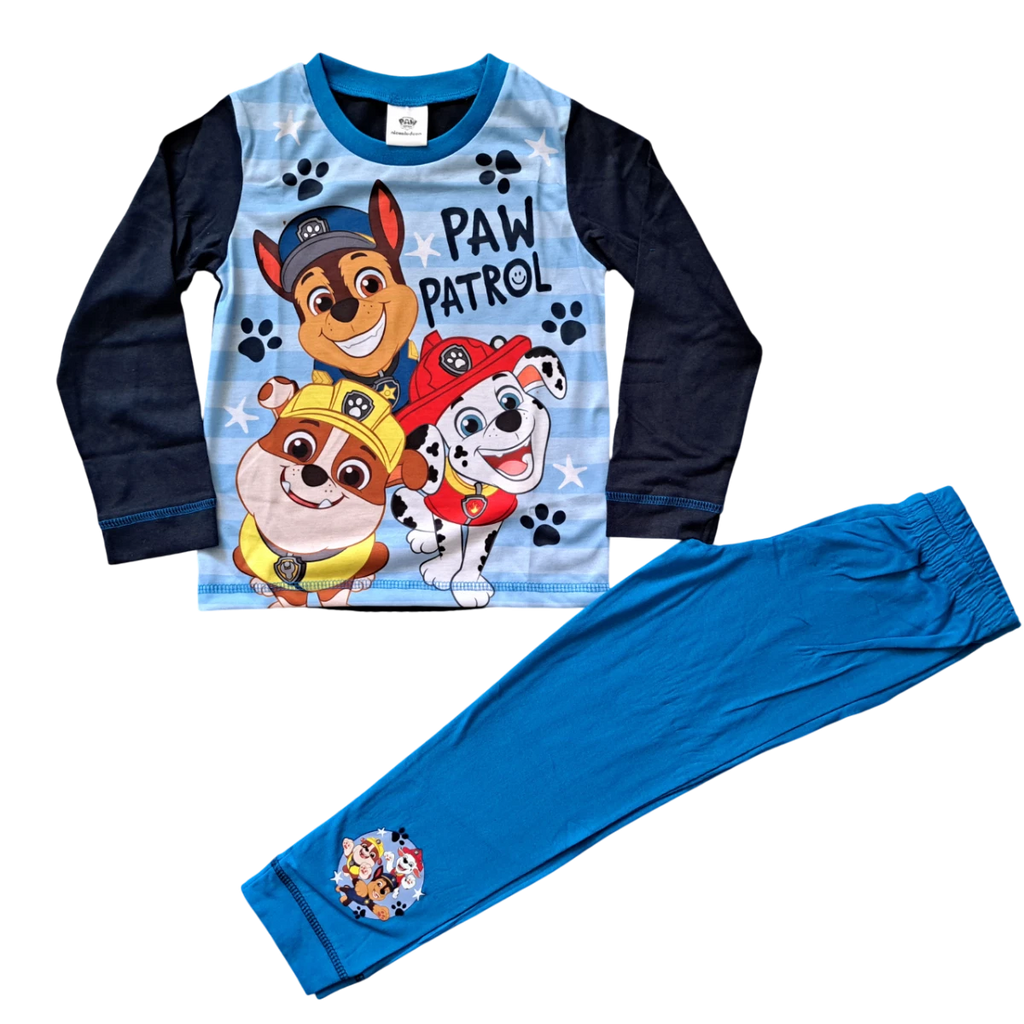 Boys Paw Patrol Pyjamas. Rubble, Chase and Marshall. Ages 18 months to 5 years
