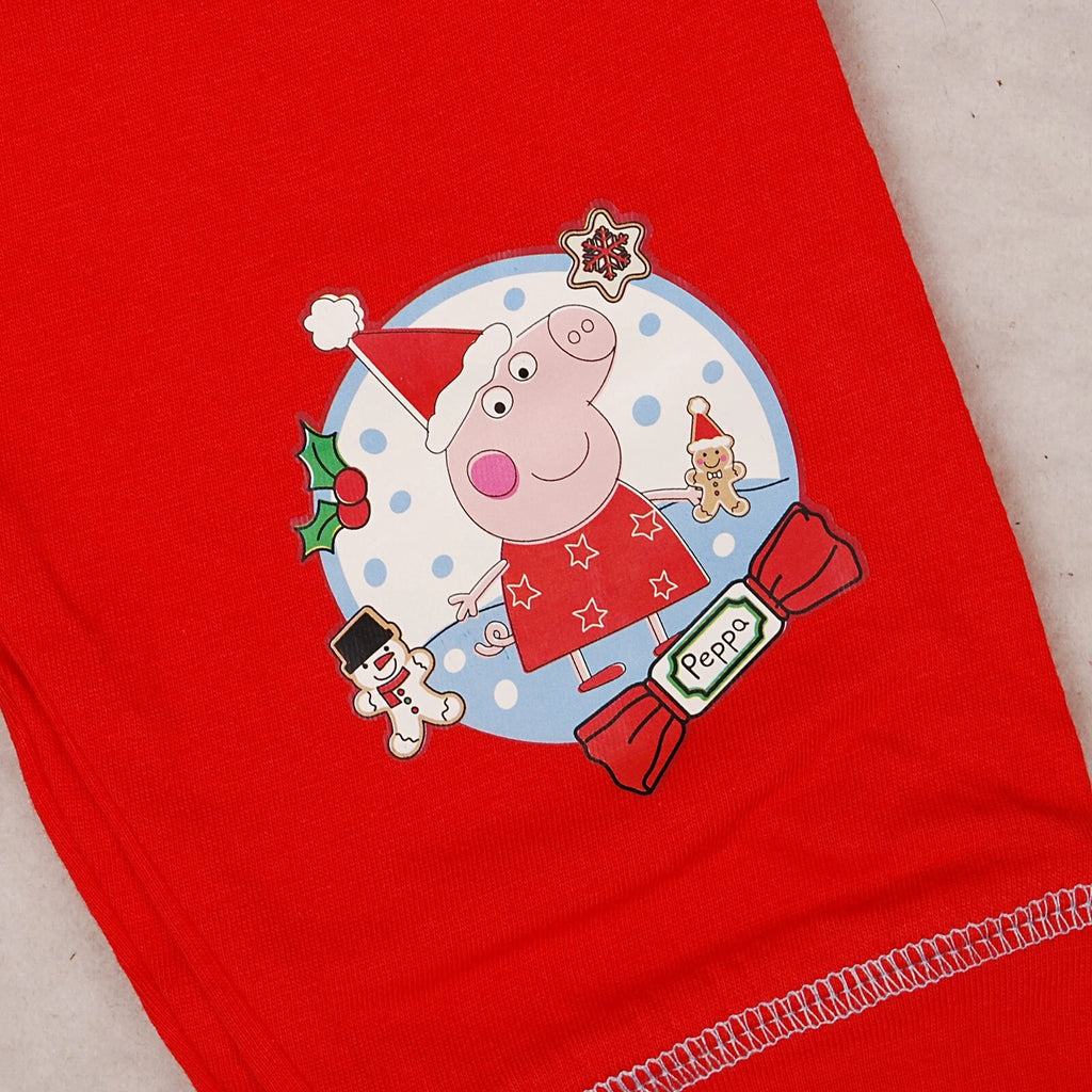 Girls Peppa Pig Christmas Xmas Pyjamas Age 1 2 3 4 5 Years UK STOCK