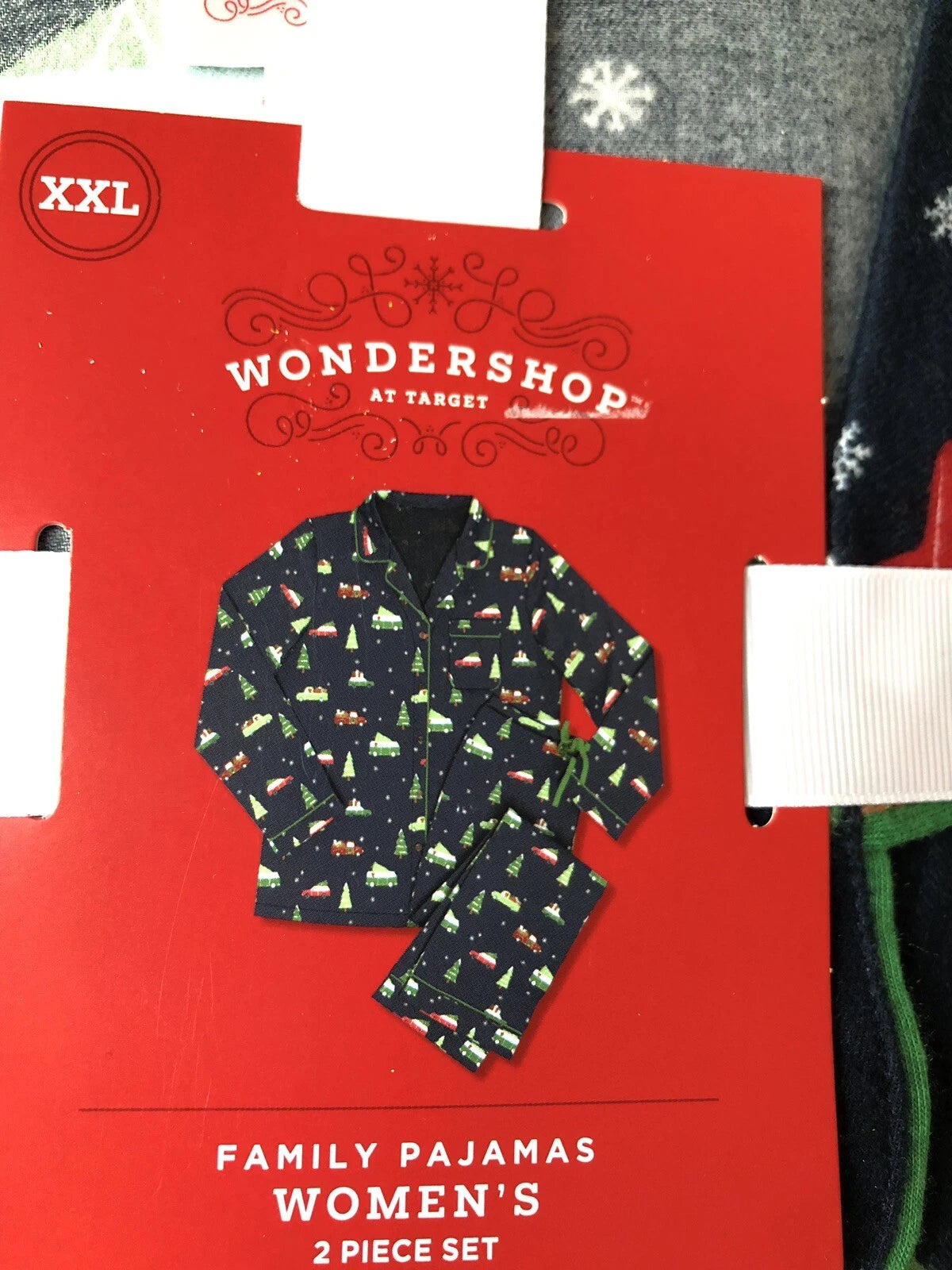 WONDERSHOP Kids' Family Toddler 2 Piece Pajamas Set Christmas