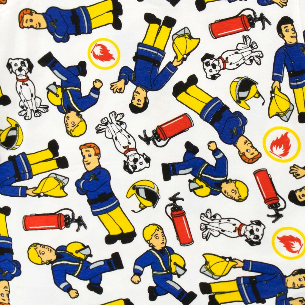 Fireman Sam Pyjamas Kids Boys Pyjamas Loungewear PJs Pyjama Set PJs Set Short