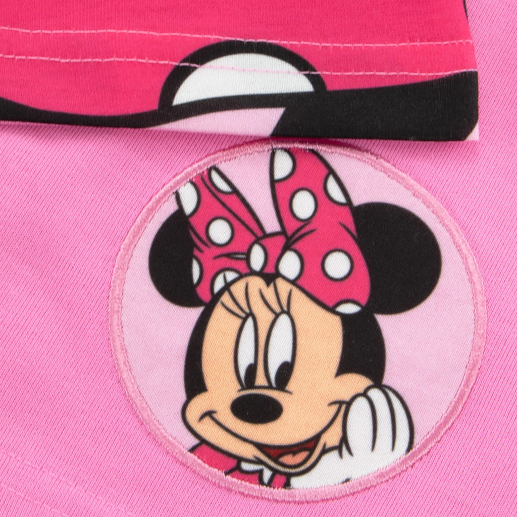 Disney Minnie Mouse Pyjamas | Disney Girls Pjs | Minnie Short Pyjamas