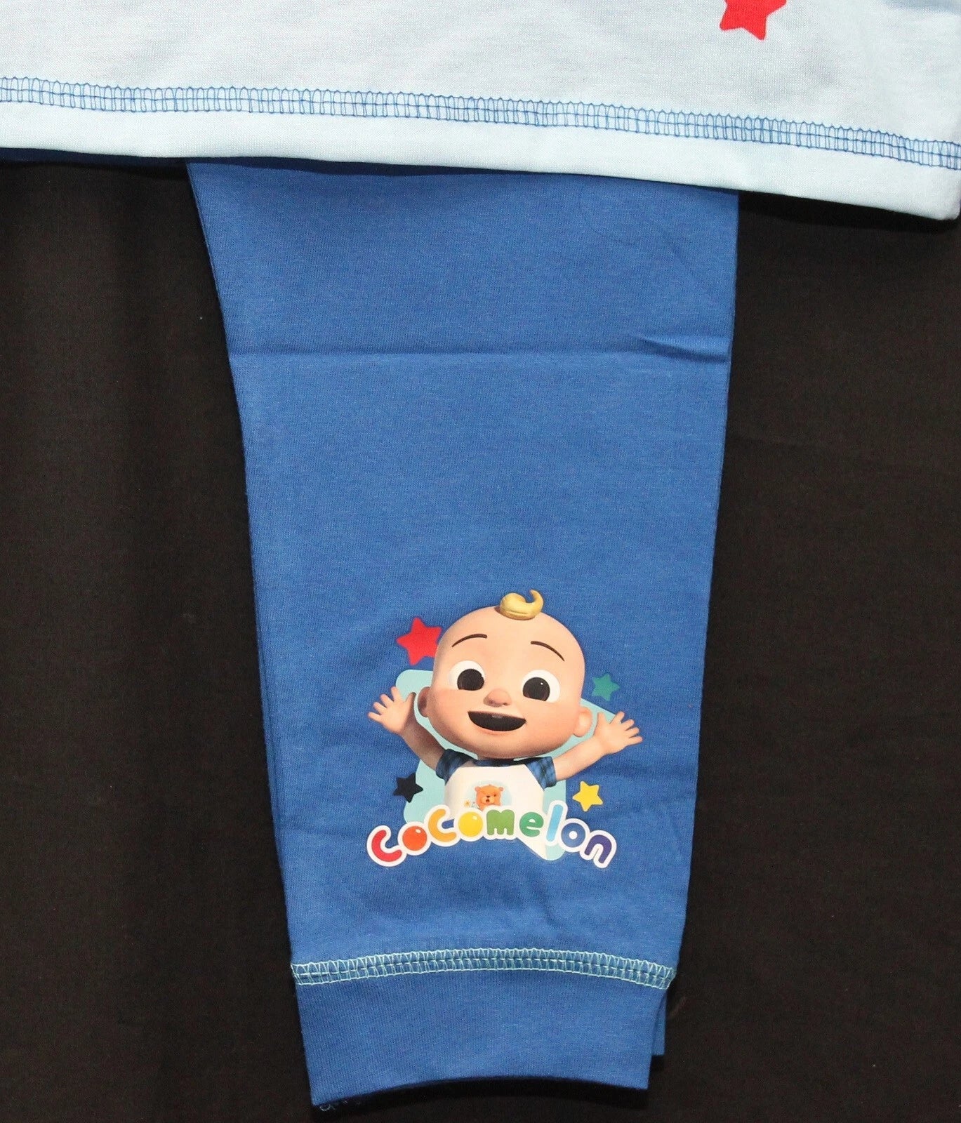 COCOMELON Boys Pyjamas/ Blue PJs in a Choice of 2 Styles Sizes 12 Months-4 Years