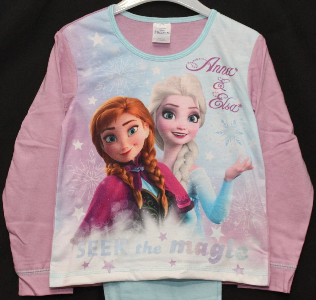 FROZEN Girl's DISNEY Pyjamas / Anna & Elsa PJs Sizes 18 Months - 5 Years
