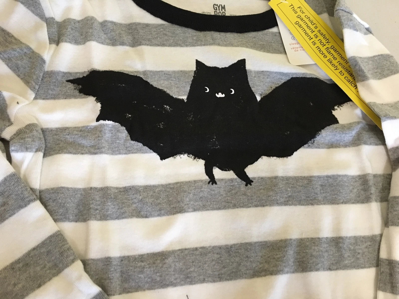 NWT Gymboree Halloween Bat Gymmies Pajama Set Boy many sizes