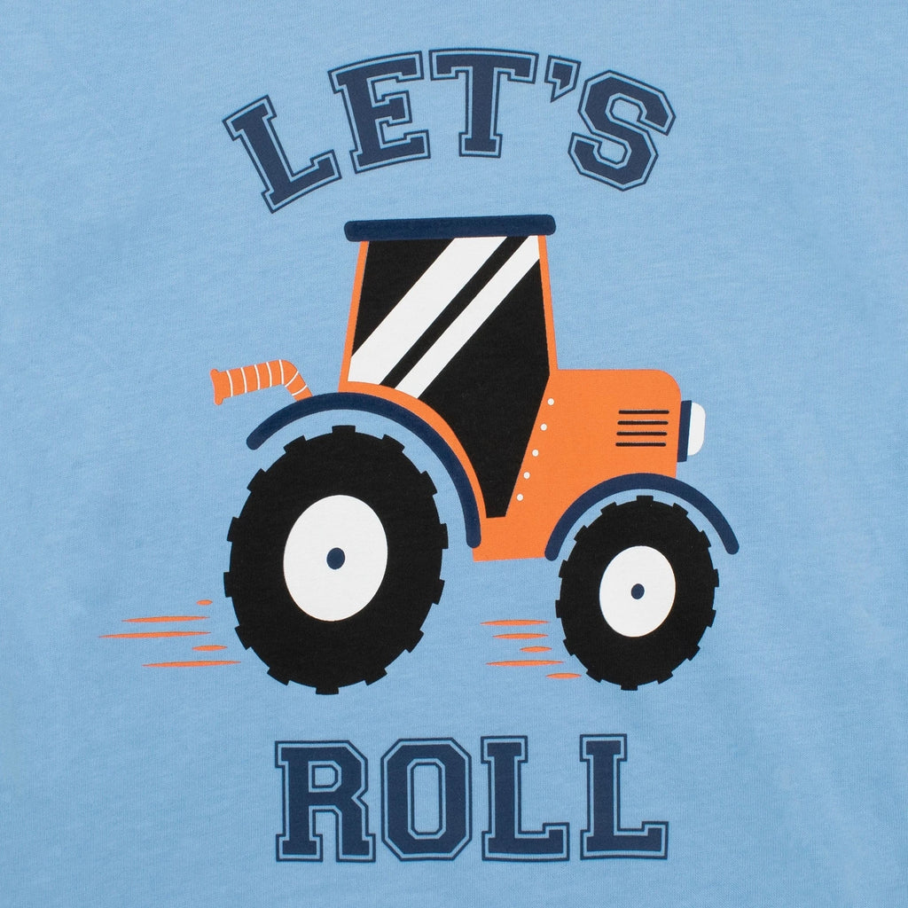 Tractor Pyjamas Kids Boys 18 24 Months 2 3 4 5 6 Years PJs Long Sleeve Bottoms