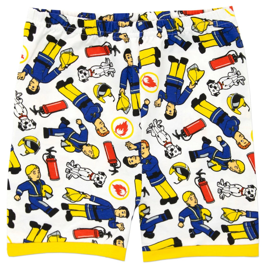 Fireman Sam Pyjamas Kids Boys Pyjamas Loungewear PJs Pyjama Set PJs Set Short