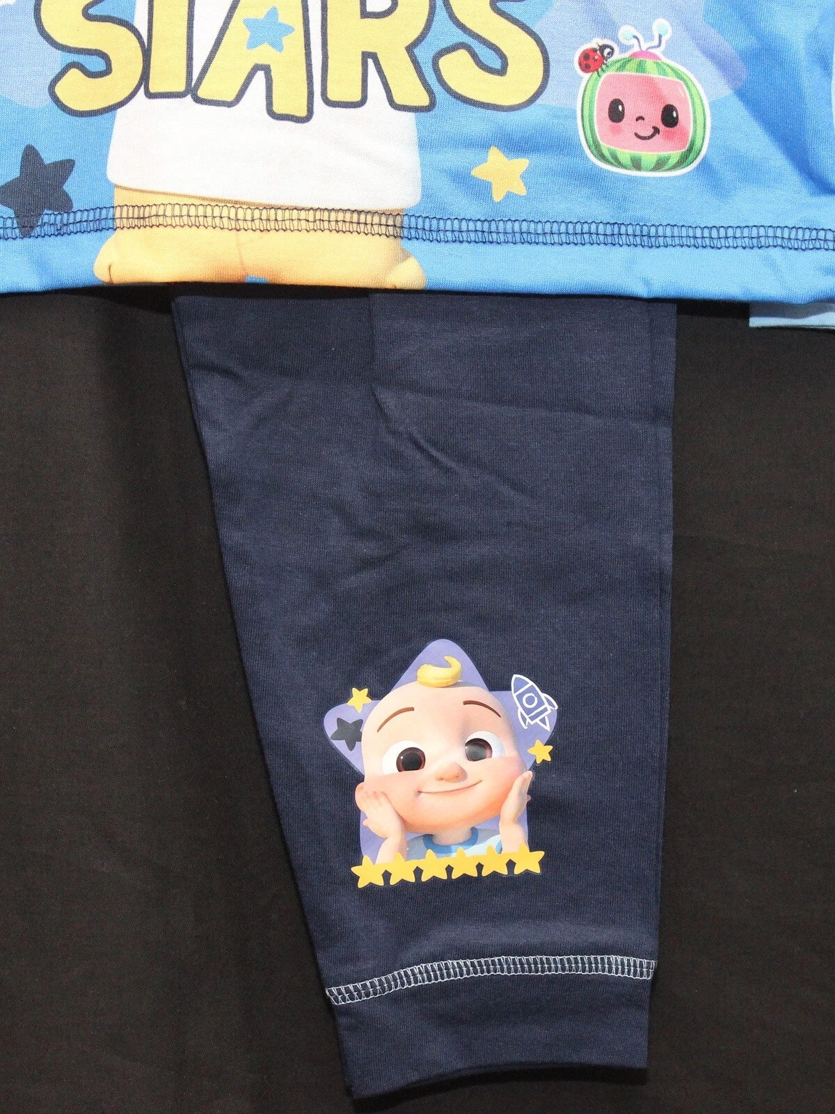 COCOMELON Boys Pyjamas/ Blue PJs in a Choice of 2 Styles Sizes 12 Months-4 Years