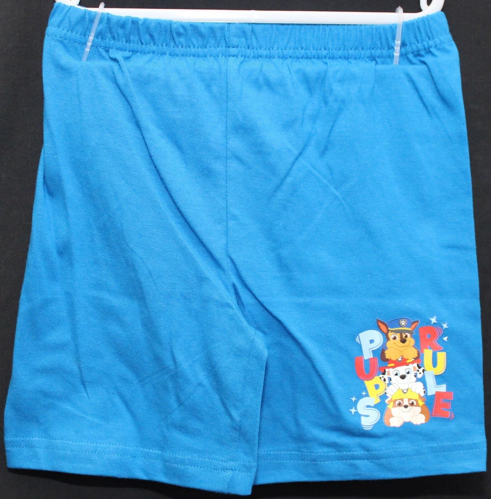 PAW PATROL Boy's Short Pyjamas/ Red & Blue Summer/ Shorty PJs Sizes 1.5-5 Yrs