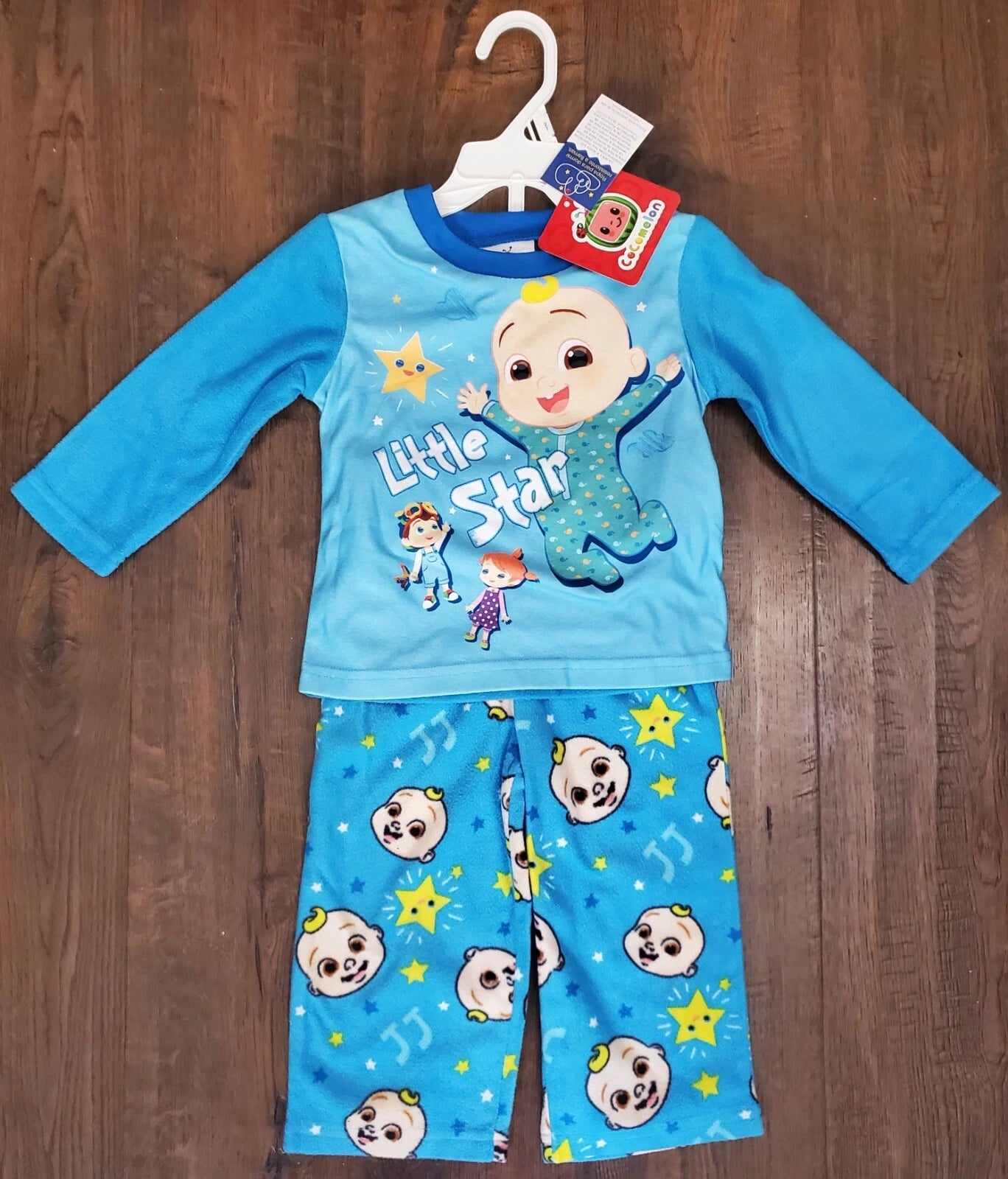 Toddler Boy CoComelon 2 Piece Fleece Pajama Set