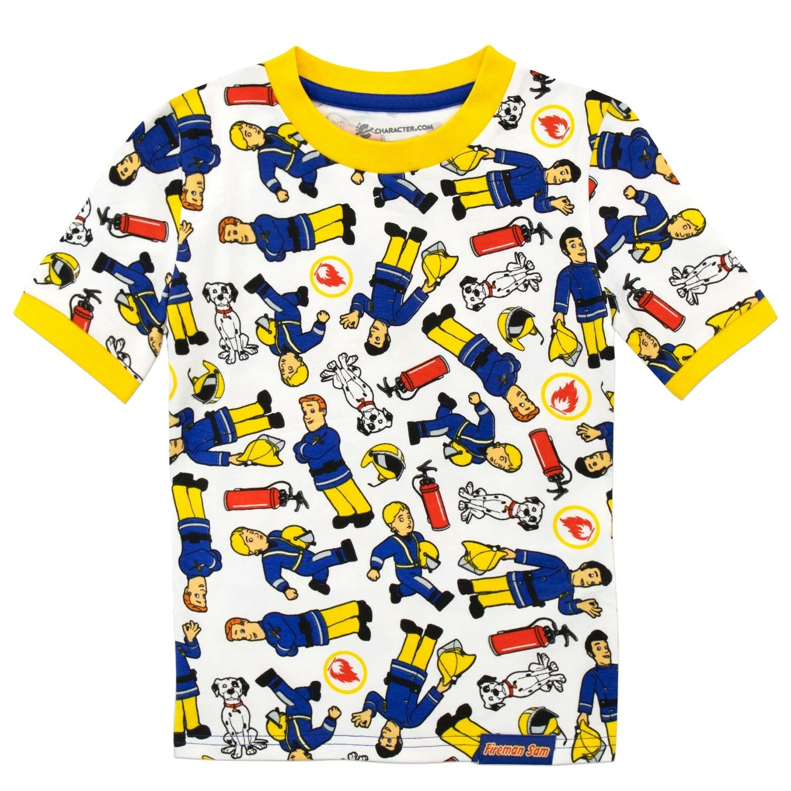 Fireman Sam Pyjamas Kids Boys Pyjamas Loungewear PJs Pyjama Set PJs Set Short