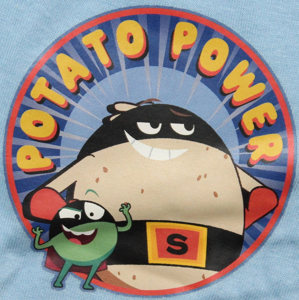 SUPERTATO Boys Pyjamas/ Orange & Blue Long-Sleeved PJs Sizes 18 Months-5 Years