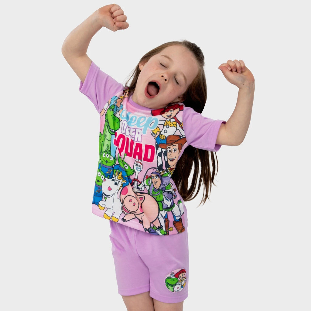 Disney Toy Story Pyjamas | Girls Toy Story Pjs | Sleep Over Squad Pyjamas