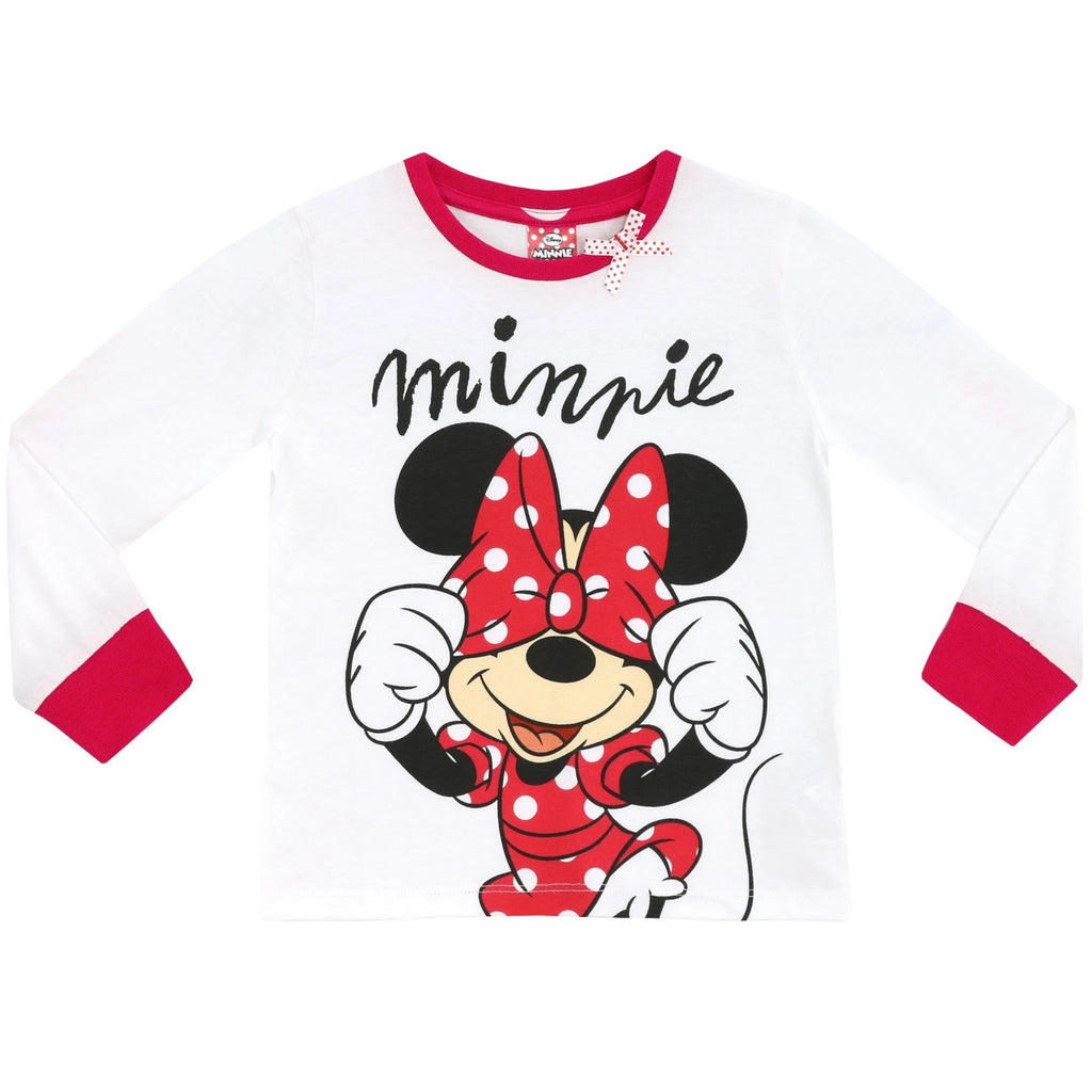 Minnie Mouse Disney Pyjamas Kids Girls 18 24 Months 3 4 5 6 7 8 Years PJs Dots