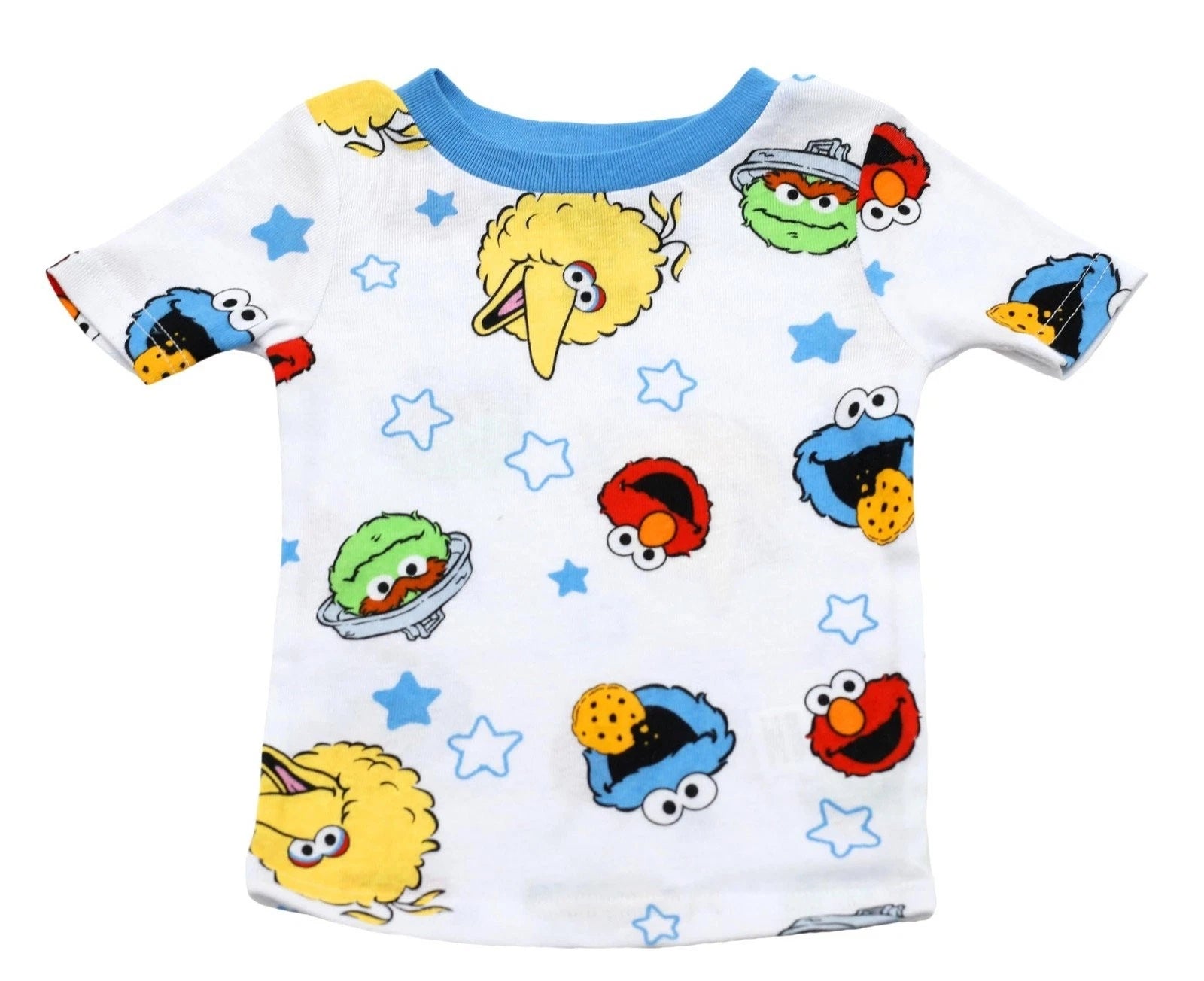 Sesame Street Elmo Pajamas for Toddlers, 4 Piece Cotton Elmo Pjs for Boys,...