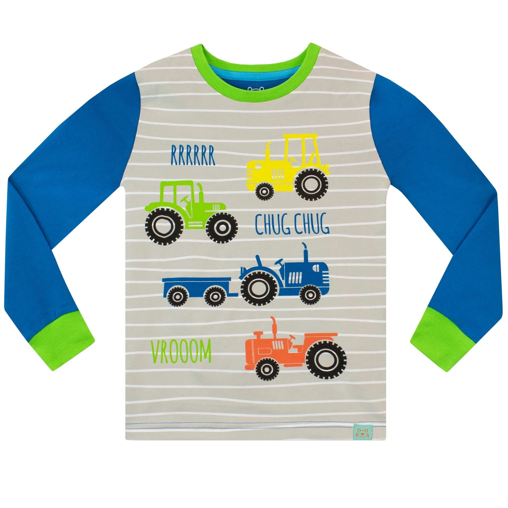 Tractor Pyjamas Kids Boys 18 24 Months Kids Boys 18 24 Months 2 3 4 5 6 7 Years