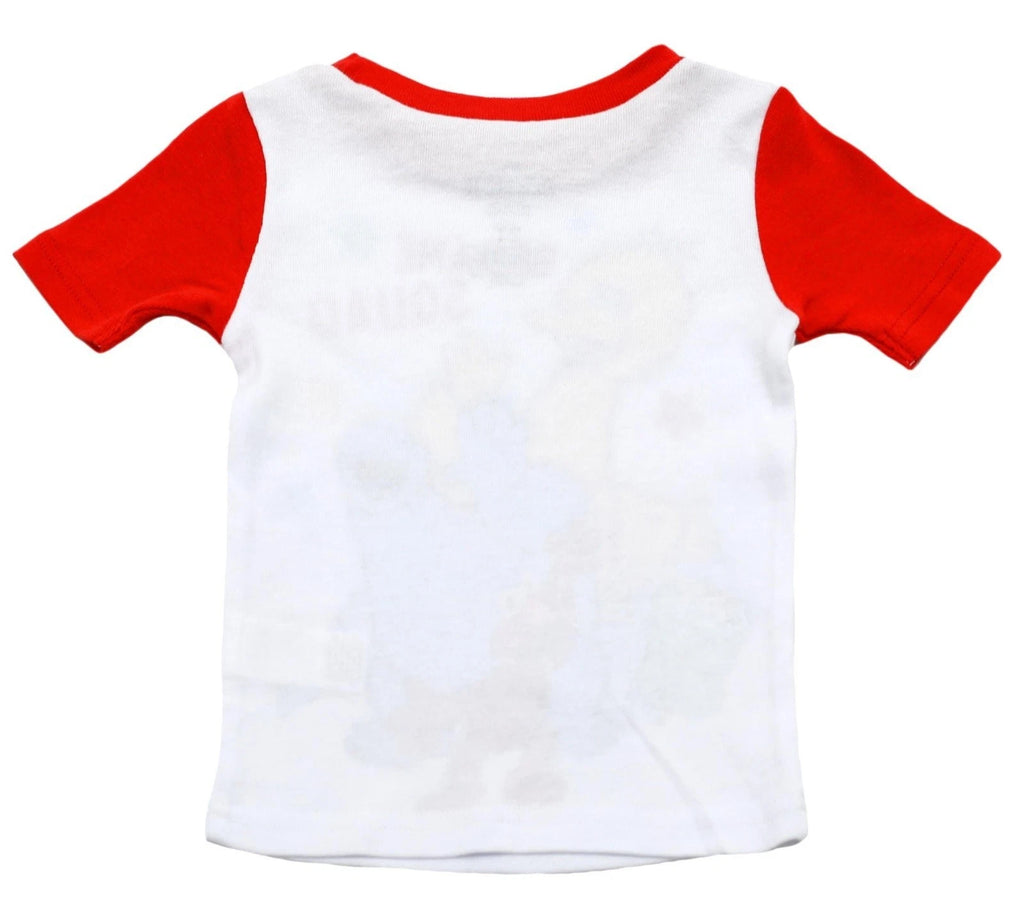 Sesame Street Elmo Pajamas for Toddlers, 4 Piece Cotton Elmo Pjs for Boys,...