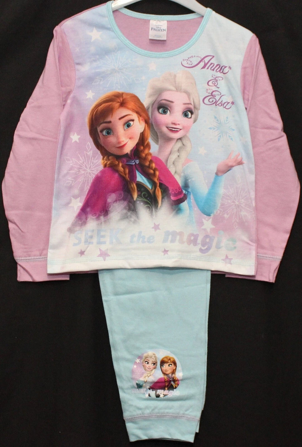 FROZEN Girl's DISNEY Pyjamas / Anna & Elsa PJs Sizes 18 Months - 5 Years