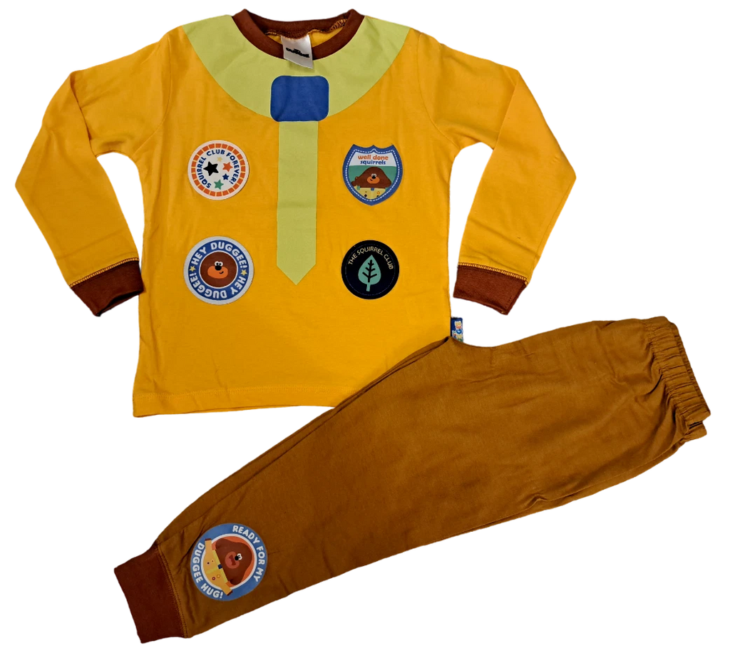 Boys Hey Duggee Dress Up Novelty Pyjamas. Age 18 Months To 5 Years