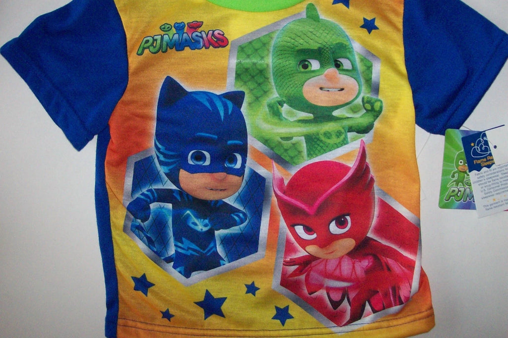 Pj Mask Pajamas 2pc Set Boys Sleepwear 2T 3T 4Toddler NWT