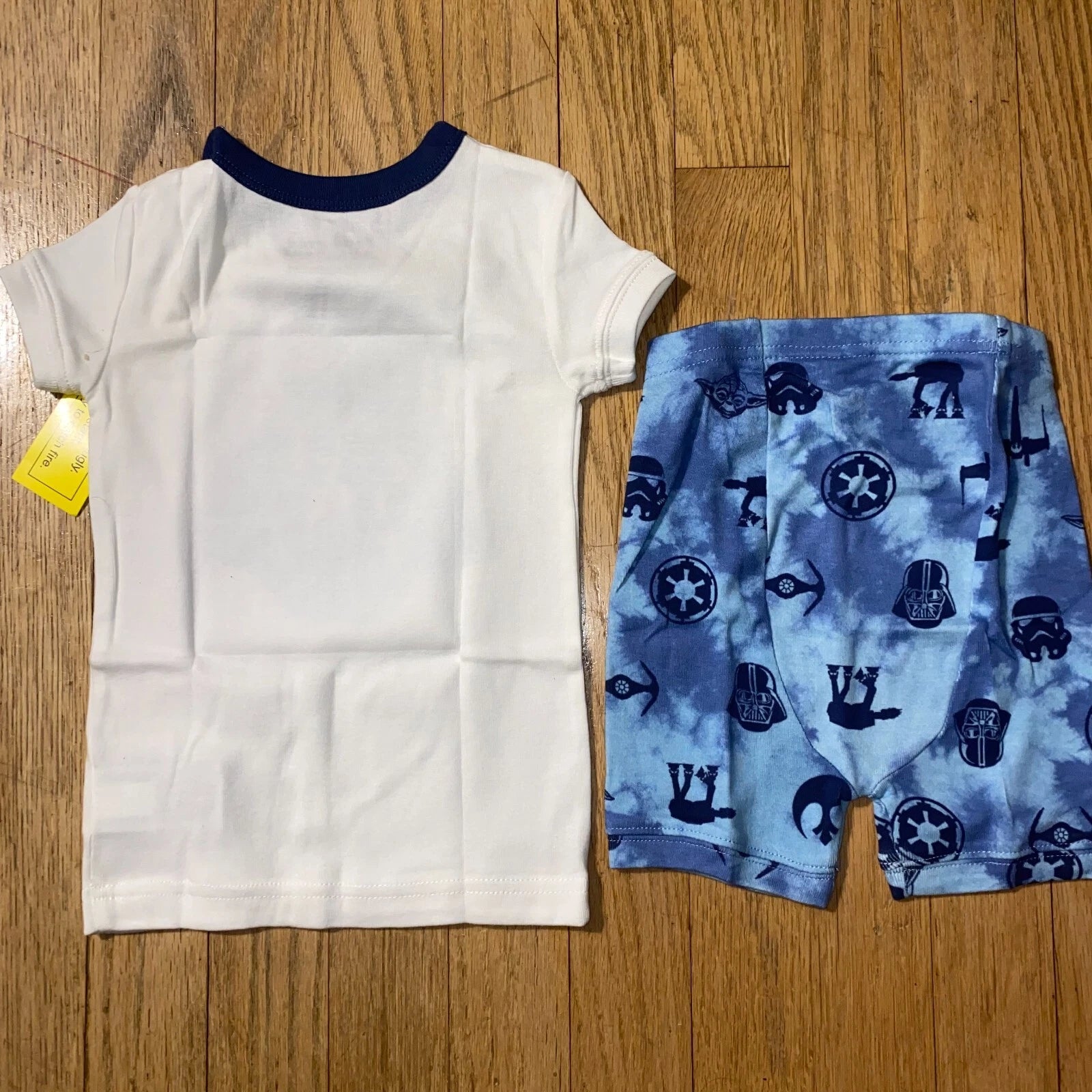 NWT BabyGap Star Wars Darth Vader Short Sleeve Organic Cotton PJ Set (2T & 3T)