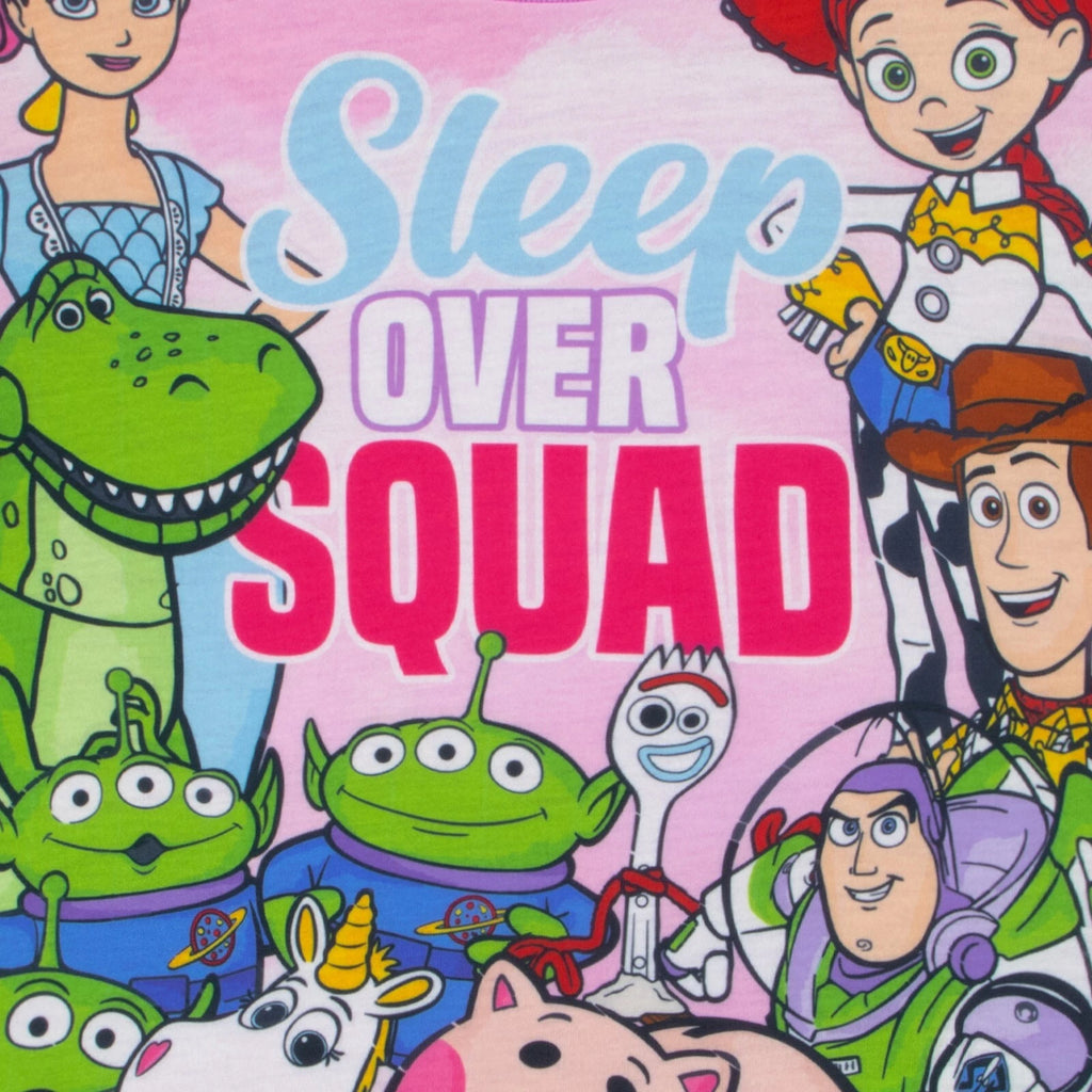 Disney Toy Story Pyjamas | Girls Toy Story Pjs | Sleep Over Squad Pyjamas