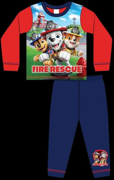 PAW PATROL Boy's Pyjamas/ RUBBLE, CHASE & MARSHALL PJs Sizes 18 months-5 years