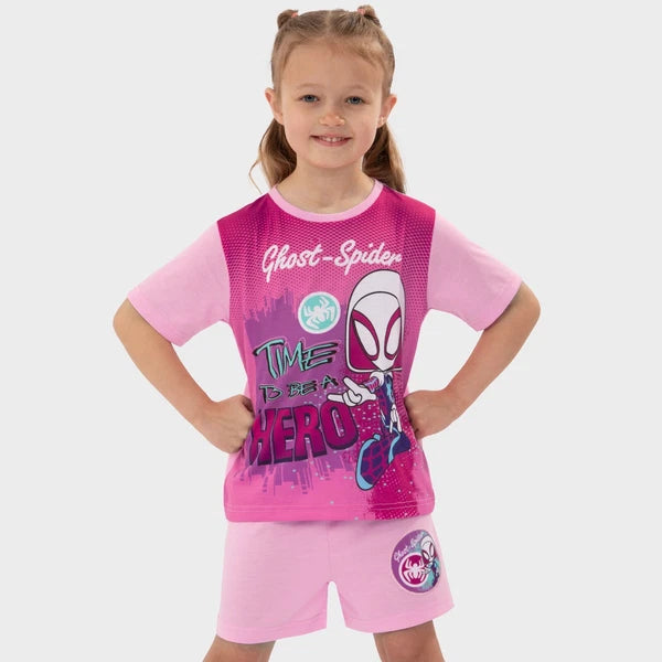 Marvel Pyjamas | Spidey And His Amazing Friends Girls Pyjamas | Ghost Spider Pjs