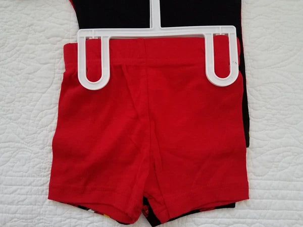 NEW DISNEY MICKEY MOUSE FIREMAN 4 PIECE PJ PAJAMA SETS SZ 2T 3T