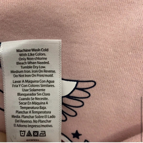 Wonder Nation Toddler Girls' Unicorn Cotton Sleep Set, 2 Piece Size 18mo and 3T