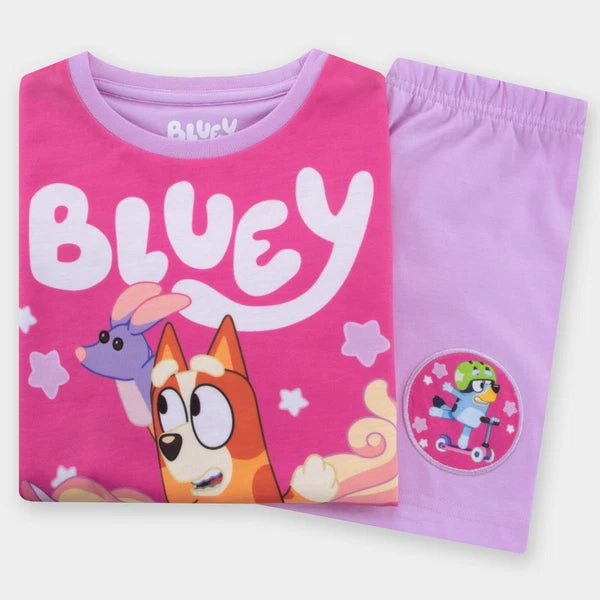 Bluey And Bingo Pyjamas | Bluey Short Pyjamas For Girls | Kids Short Pjs