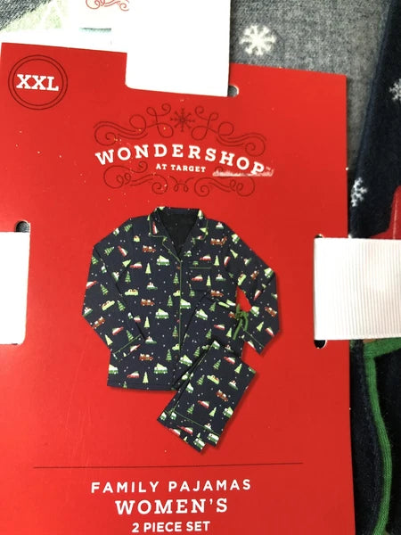 WONDERSHOP Kids' Family Toddler 2 Piece Pajamas Set Christmas