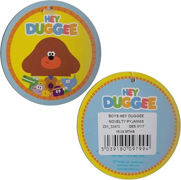 Hey Duggee Boys Novelty Pyjamas Hey Duggee Pyjama Set Pjs Ages 18m to 5 Years