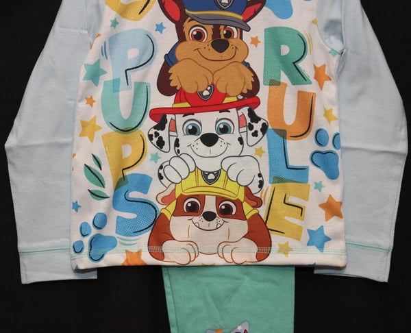 PAW PATROL Boy's Pyjamas/ RUBBLE, CHASE & MARSHALL PJs Sizes 18 months-5 years